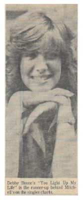 Boone, Debby / You Light Up My Life is Runner-Up / 1977