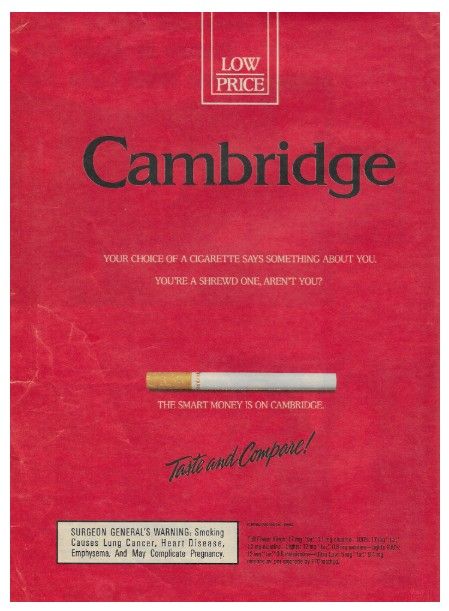 Cambridge / Taste and Compare! / 1990