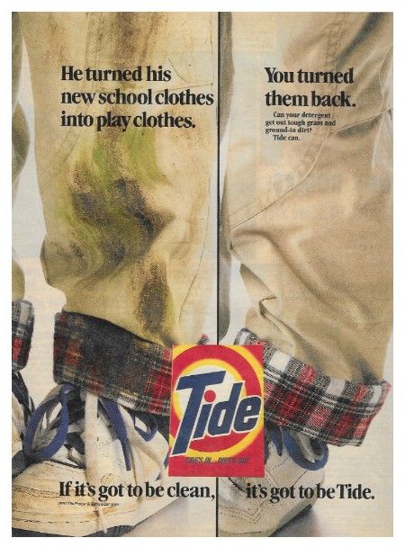 Tide / If It's Got to be Clean, It's Got to be Tide / 1990
