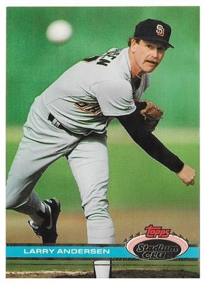 Andersen, Larry / 1991 San Diego Padres / Stadium Club #390