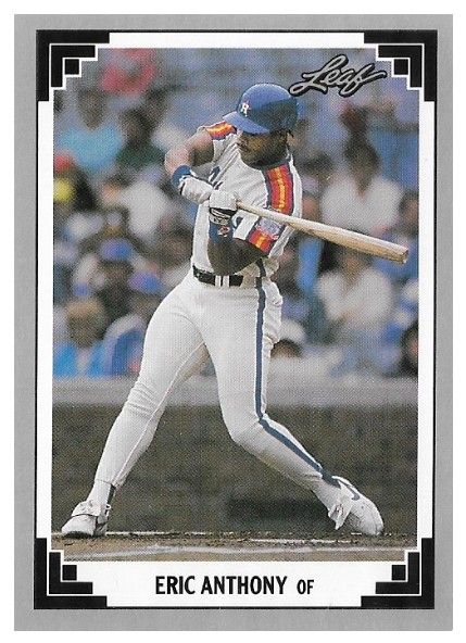 Anthony, Eric / 1991 Houston Astros / Leaf #181