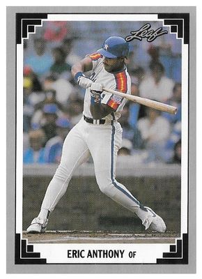 Anthony, Eric / 1991 Houston Astros / Leaf #181