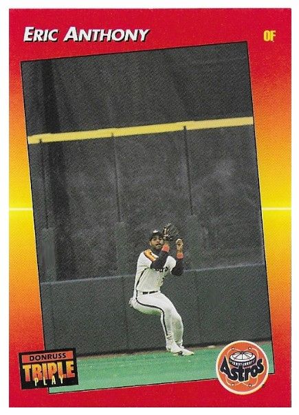 Anthony, Eric / 1992 Houston Astros / Triple Play #18