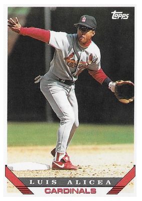 Alicea, Luis / 1993 St. Louis Cardinals / Topps #257