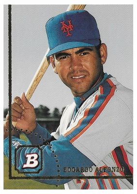 Alfonzo, Edgardo / 1994 New York Mets / Bowman #156