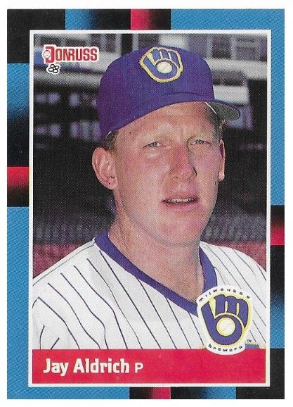 Aldrich, Jay / 1988 Milwaukee Brewers / Donruss #460