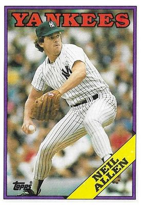 Allen, Neil / 1988 New York Yankees / Topps #384