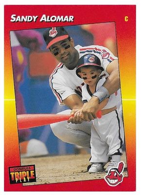 Alomar, Sandy (Jr.) / 1992 Cleveland Indians / Triple Play #227
