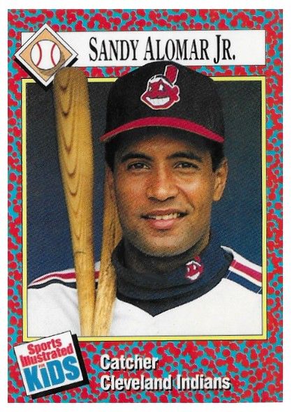 Alomar, Sandy (Jr.) / 1991 Cleveland Indians / Sports Illustrated Kids #248