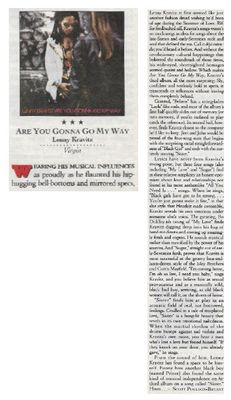 Kravitz, Lenny / Are You Gonna Go My Way / 1993