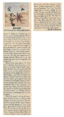 Katrina and The Waves / Waves / 1986