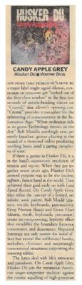 Hüsker Dü / Candy Apple Grey / 1986