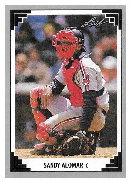 Alomar, Sandy (Jr.) / 1991 Cleveland Indians / Leaf #189