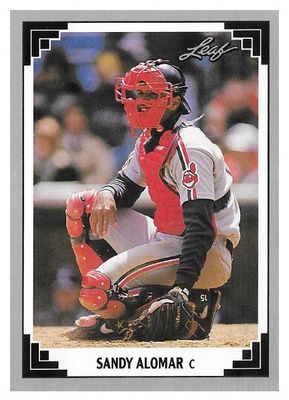 Alomar, Sandy (Jr.) / 1991 Cleveland Indians / Leaf #189