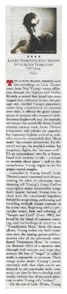 Young, Neil / Lucky Thirteen: Excursions Into Alien Territory / 1993