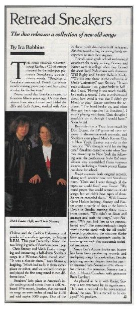 Sneakers / Retread Sneakers / 1993