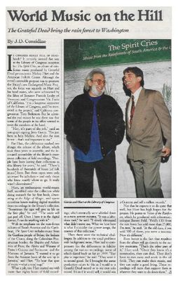 Grateful Dead / World Music on the Hill / 1993