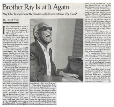 Charles, Ray / Brother Ray is at it Again / 1993