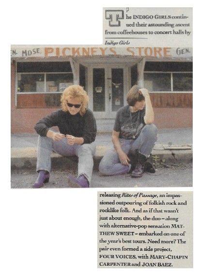 Indigo Girls / Astounding Ascent / 1992