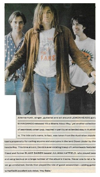 Lemonheads / Seamlessly Smart Pop / 1992