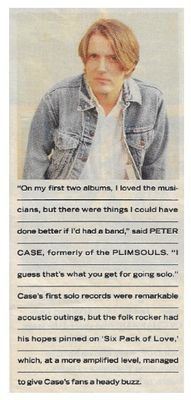 Case, Peter / I Loved the Musicians / 1992