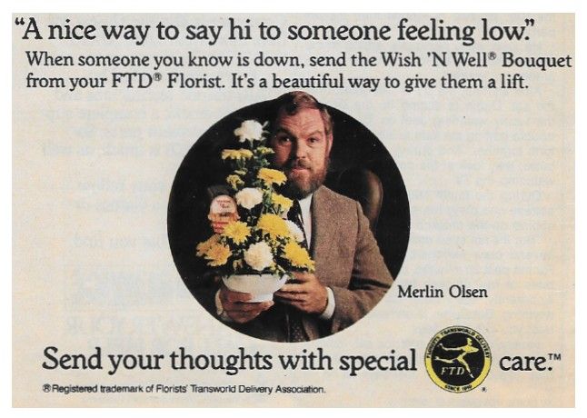 Olsen, Merlin / FTD Florist--Wish 'N Well Bouquet / 1983
