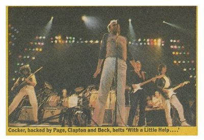 Cocker, Joe / London, UK--ARMS Concert / 1983