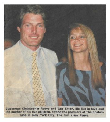 Reeve, Christopher / Premiere of The Bostonians / 1994