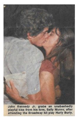 Kennedy, John (Jr.) / Grabs a Playful Kiss / 1994