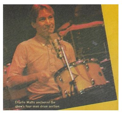 Watts, Charlie / London, UK--ARMS Concert / 1983