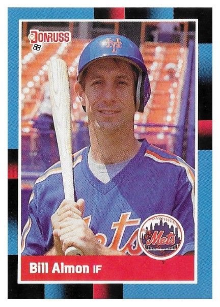 Almon, Bill / 1988 New York Mets / Donruss #487