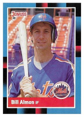 Almon, Bill / 1988 New York Mets / Donruss #487