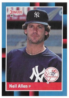 Allen, Neil / 1988 New York Yankees / Donruss #597