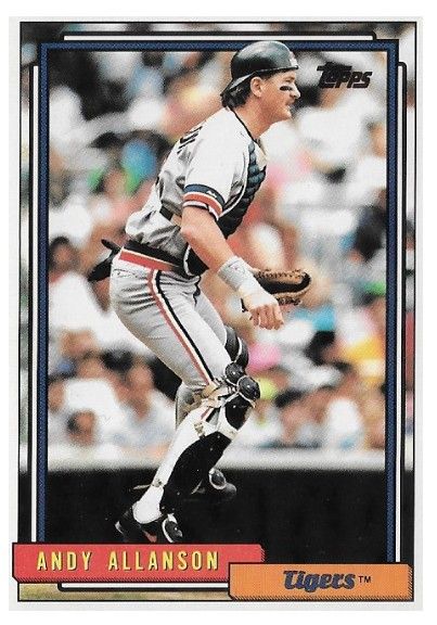 Allanson, Andy / 1992 Detroit Tigers / Topps #167