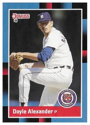 Alexander, Doyle / 1988 Detroit Tigers / Donruss #584