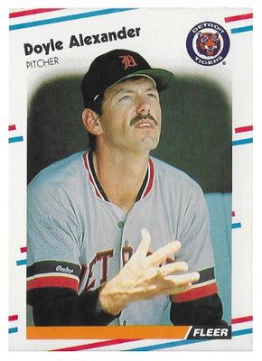 Alexander, Doyle / 1988 Detroit Tigers / Fleer #51