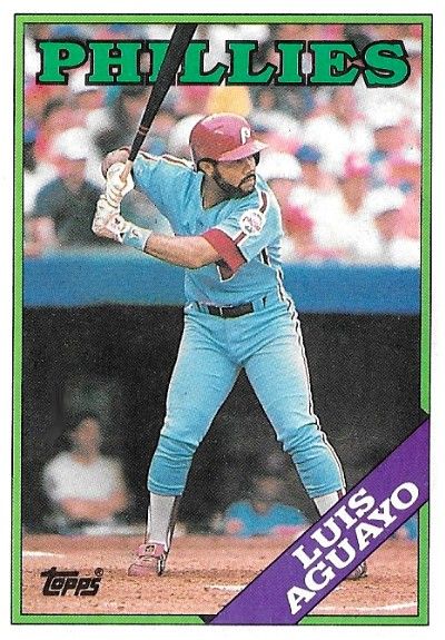 Aguayo, Luis / 1988 Philadelphia Phillies / Topps #356