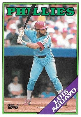 Aguayo, Luis / 1988 Philadelphia Phillies / Topps #356