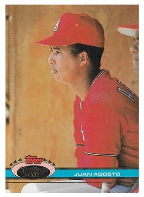 Agosto, Juan / 1991 St. Louis Cardinals / Stadium Club #570