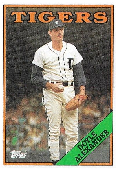 Alexander, Doyle / 1988 Detroit Tigers / Topps #492