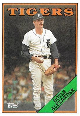Alexander, Doyle / 1988 Detroit Tigers / Topps #492