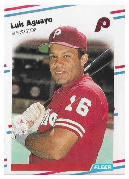 Aguayo, Luis / 1988 Philadelphia Phillies / Fleer #297