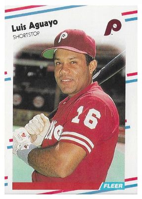 Aguayo, Luis / 1988 Philadelphia Phillies / Fleer #297