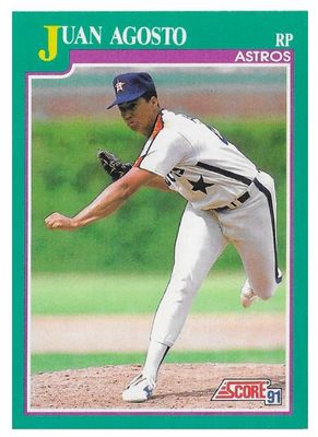 Agosto, Juan / 1991 Houston Astros / Score #591