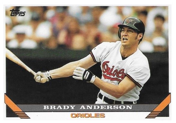 Anderson, Brady / 1993 Baltimore Orioles / Topps #355