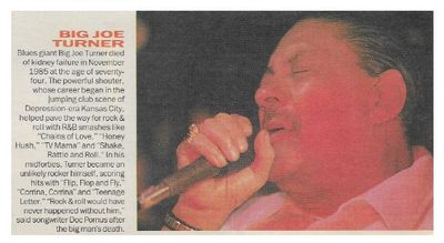 Turner, Big Joe / Tributes 1986: Big Joe Turner / 1986