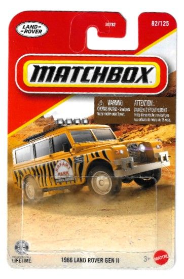 Matchbox / 1966 Land Rover Gen II / 2025