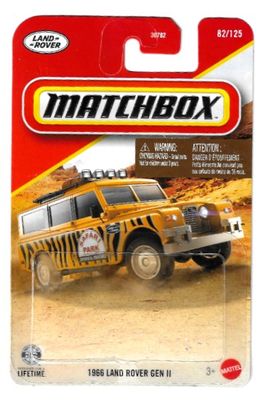 Matchbox / 1966 Land Rover Gen II / 2025