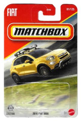 Matchbox / 2016 Fiat 500X / 2025