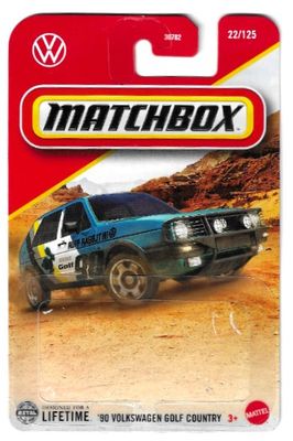 Matchbox / '90 Volkswagen Golf Country / 2024